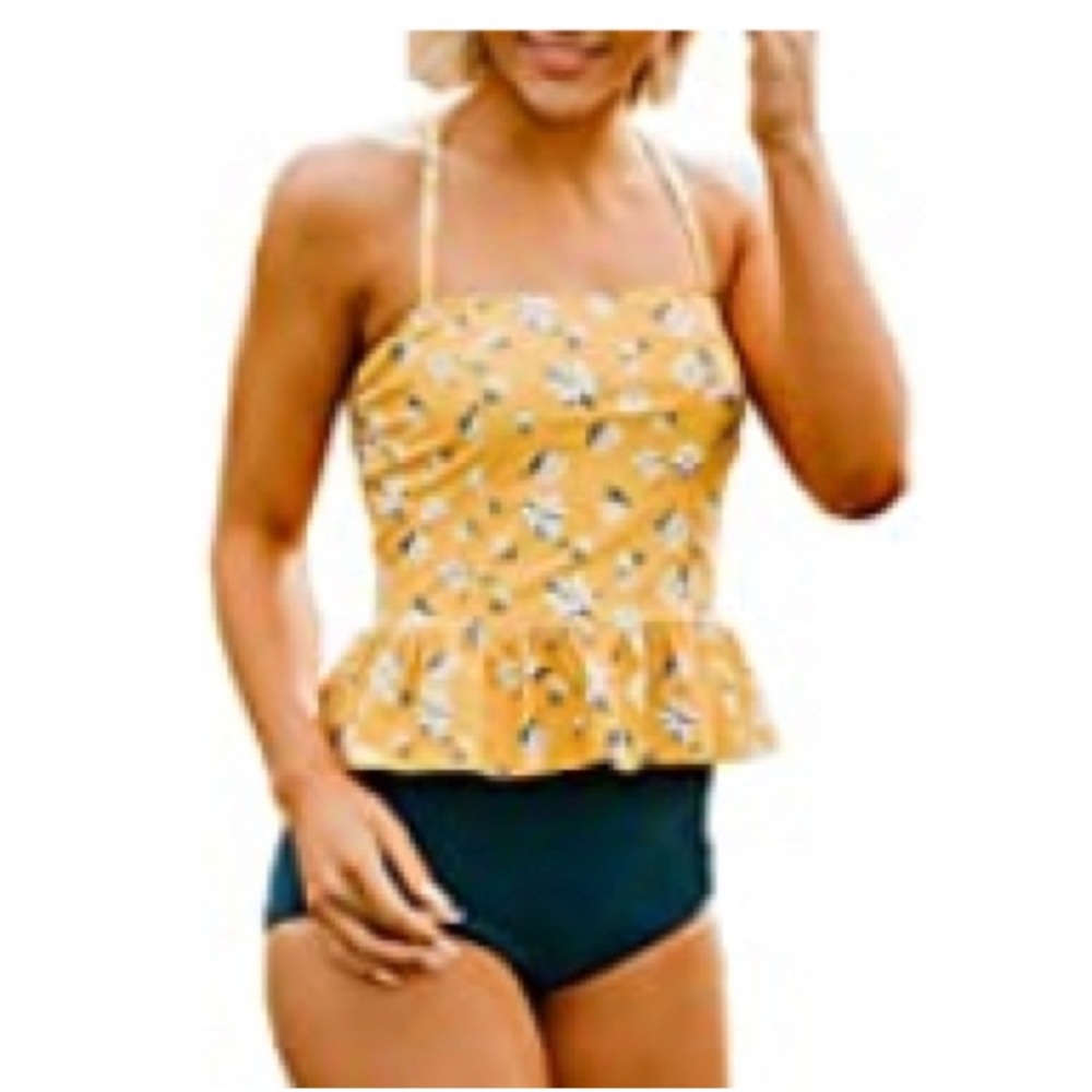 Brand new tankini! Cute colors